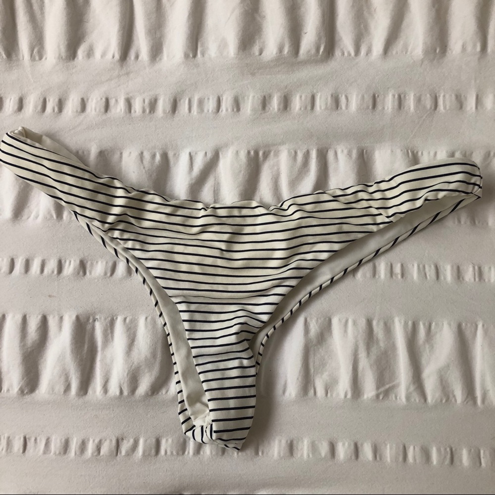 Striped Frankie’s Bikinis Bottoms Size S
